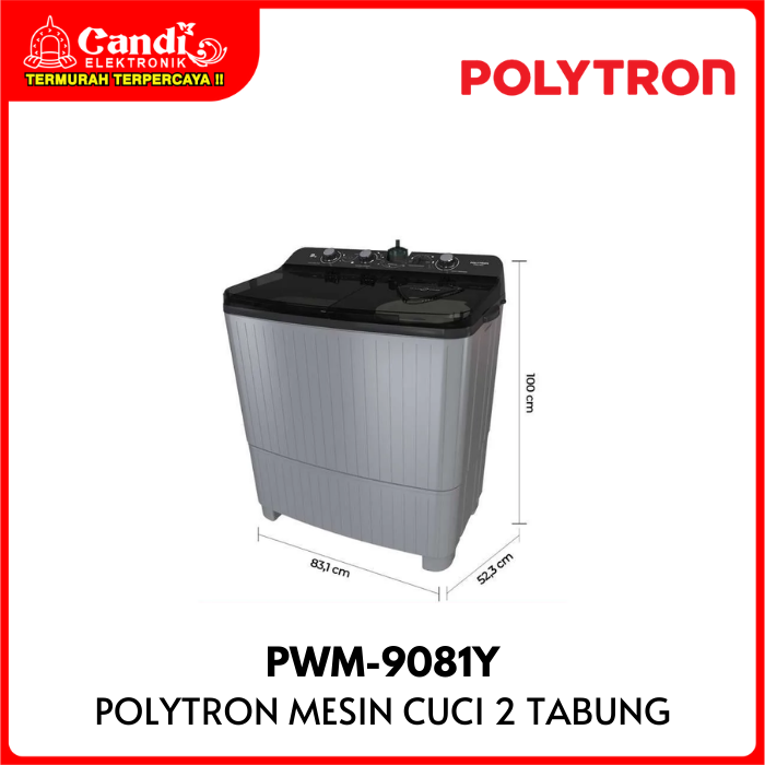 Polytron  Washing Machine Twin Tub